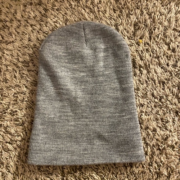 Simple Gray Beanie - Picture 2 of 2